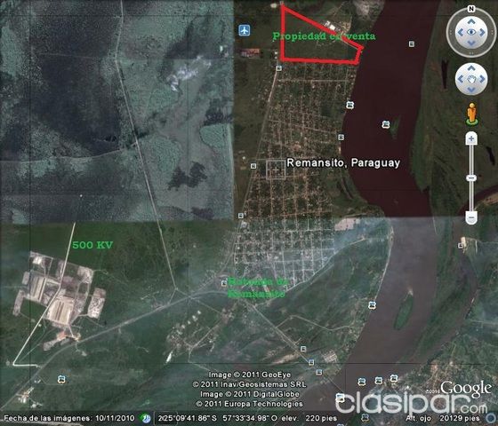 OFERTA 38 Ha, Sobre RIO PARAGUAY y RUTA TRANSCHACO — foto 2