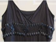 Vestidode cocktail negro BEBE M
