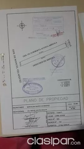 Vendo Terreno 22000 Mts2 Tobati — foto 3