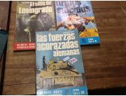Vendo libros armas suicidas,las fuerzas acorazadas alemanas y el sitio de Leningrado 40.000 gs c/u