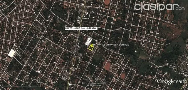 A 500 MTS. DE LA RUTA LUQUE-SAN LORENZO Y A MTS. DE LA DIVISORIA, EXCELENTE TERRENO DE 1.584 M2. (36 X 44) DE CALLE A CALLE.- — foto 2