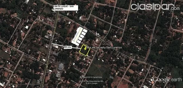 36 X 44 Mts., (1.584 M2.) A Mts. De La Ruta Luque San Lorenzo Y De La Divisoria, Especial Para Depositos, Tinglados O Casas Amplia — foto 3