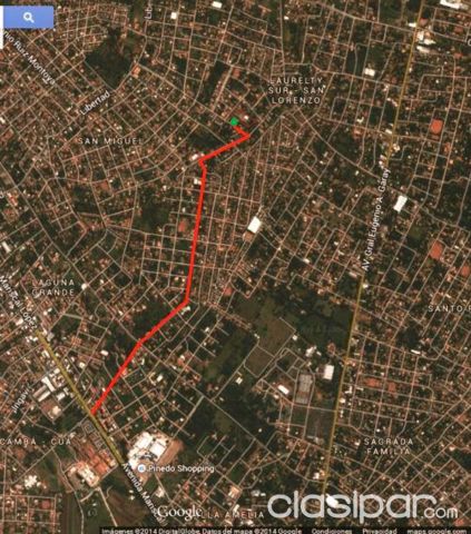 Terreno de 720m2 (2 Lotes) Barrio San Miguel - San Lorenzo — foto 2