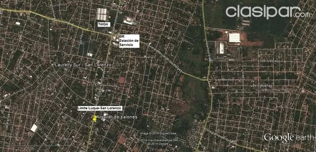 SOBRE RUTA LUQUE-SAN LORENZO, VENDO 1.450 M2. (33X44) TERRENO, TINGLADO, EDIFICIO CON SALONES Y DEPARTAMENTOS. — foto 3