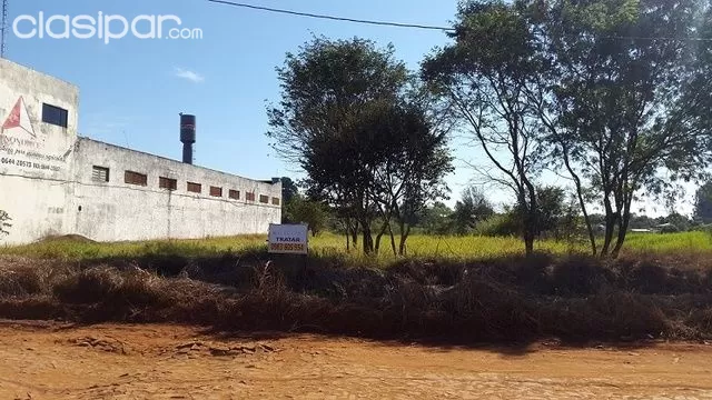 OPORTUNIDAD UNICA! SOBRE RUTA INTERNACIONAL 2.100 M2 MINGA GUAZU, ESQUINA!!! — foto 2