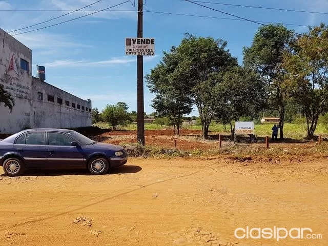 OPORTUNIDAD UNICA! SOBRE RUTA INTERNACIONAL 2.100 M2 MINGA GUAZU, ESQUINA!!! — foto 3