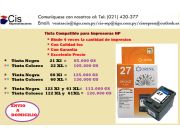 Tintas XL para linea HP Nuevas...!!!