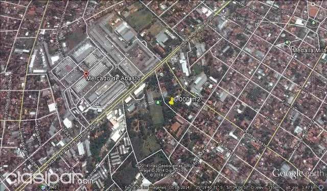 AMPLIO TERRENO, A UNA CUADRA DEL MERCADO DE ABASTO, SOBRE LA AVDA. MADAME LYNCH!!! — foto 2