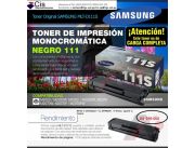 Toner Samsung Original Serie MLT D111S
