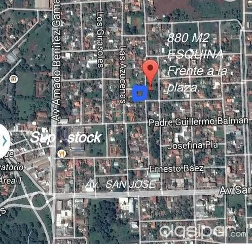 Vendo hermoso terreno en el Barrio San José de 880 M2, esquina Titulada — foto 2
