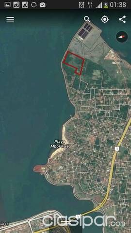 VENDO terreno.. 7 HTRS 9315 mtrs unico en encarnacion.. a 500 metros de la playa mboi kae. Solo interesados — foto 2