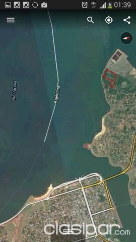 VENDO terreno.. 7 HTRS 9315 mtrs unico en encarnacion.. a 500 metros de la playa mboi kae. Solo interesados — foto 3