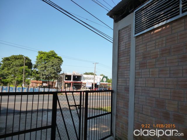 oferta, vendo o alquilo casa con tinglado totalm. cerrado sobre ruta 2 mcal.estigarribia km.32 itauguá — foto 2