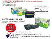 Toner Color para Linea de Impresoras Hp