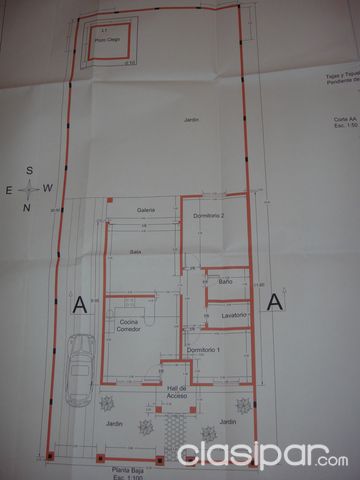 VENDO TERRENO CON NIVELACION Y CIMIENTO POR 90 MILLONES. — foto 2