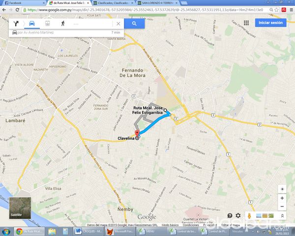 VENDO LOTE 12X50 BO. VILLA DEL MAESTRO - SAN LORENZO — foto 2