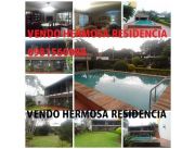 VENDO HERMOSA RESIDENCIA EN ESQUINA CON PISCINA EN ASUNCIÓN!