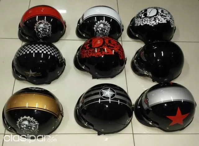 Casco para best sale moto chopera