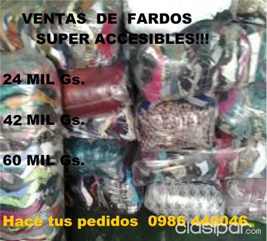 PARA VENDEDORES DE ROPAS USADAS! VENDO EN FARDOS ACCESIBLES #714161 |  Clasipar.com en Paraguay
