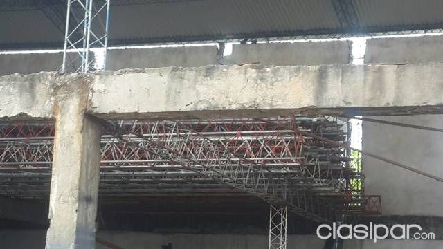 Venta de torre de caño gavalnizada 35x35 trabajos de montaje,desmontaje y mantenimientos — foto 2