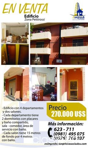 Vendo Edificio en Zona Pettirossi — foto 2