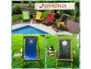 Reposeras,Perezosas,sillas,Juegos de Jardin.