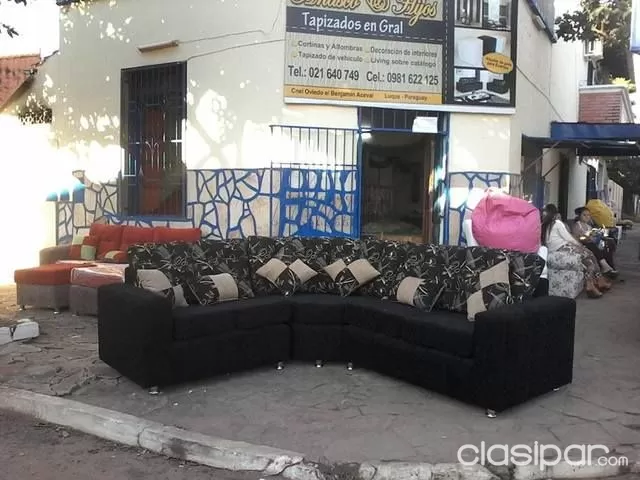 JUEGOS DE LIVING Y SOFAS A EXELENTE COSTO CONSULTAS DE CON FOTOS Y COLORES. — foto 2