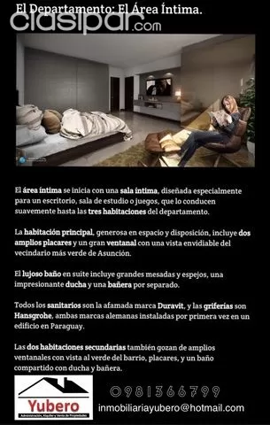 Vendo hermosos departamentos de lujo en Asunción — foto 2