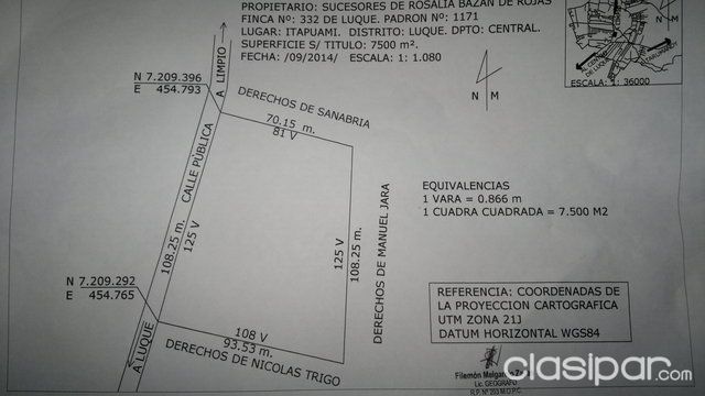 REMATO HERMOSA PROPIEDAD EN LUQUE ITAPUAMI — foto 2