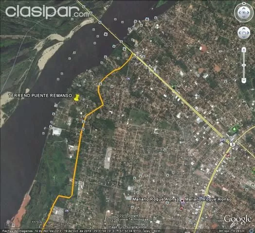 VENDO TERRENO EN MARIANO CON VISTA AL RIO - Superficie 380 mts2 — foto 2