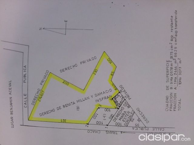 REMATO ATENCION!!!!VENDO 1 HECTAREA EN BENJAMIN ACEVAL — foto 2