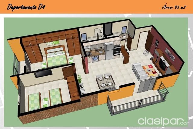Departamento a Estrenar en Barrio Vista Alegre de Asuncion — foto 2