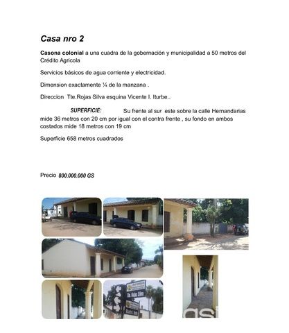SAN PEDRO DEL YCUAMANDYYU VENDO TERRENOS Y CASAS — foto 2