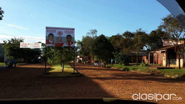Terreno con salon comercial Minga Guazu. — foto 2