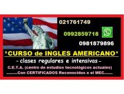 ºº curso para INGLES AMERICANO ºº