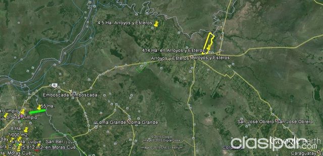 EN ARROYOS Y ESTEROS VENDO 4,5 HA. PARA QUINTA O GRANJA CON UNA A CASA NUEVA A TERMINAR DE 400 M2., SOBRE CALLE EMPEDRADA — foto 2