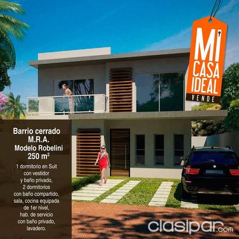 HERMOSAS Y ECONOMICAS CASAS EN M.R.A. EN BARRIO CERRADO C FINANCIACION!!! DESDE 99.000USD — foto 2