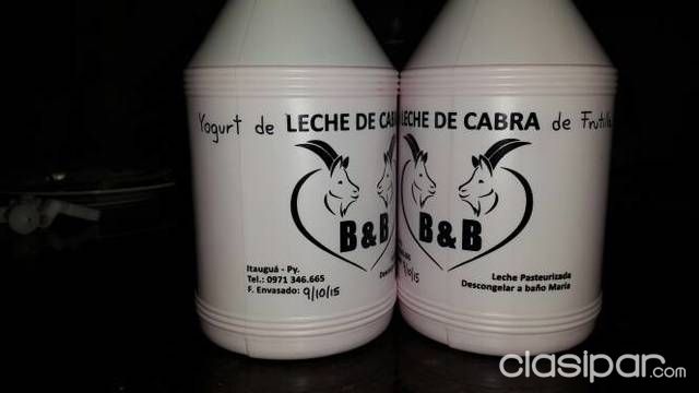 Leche de Cabra pasteurizada, 100% - Agropecuarios Paraguay