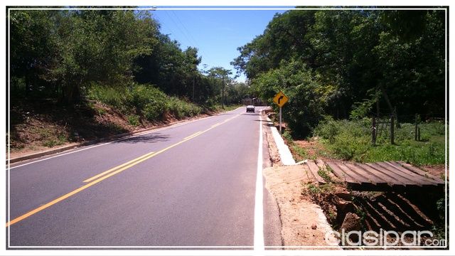 Vendo 14 lotes juntos sobre asfalto en Limpio — foto 2