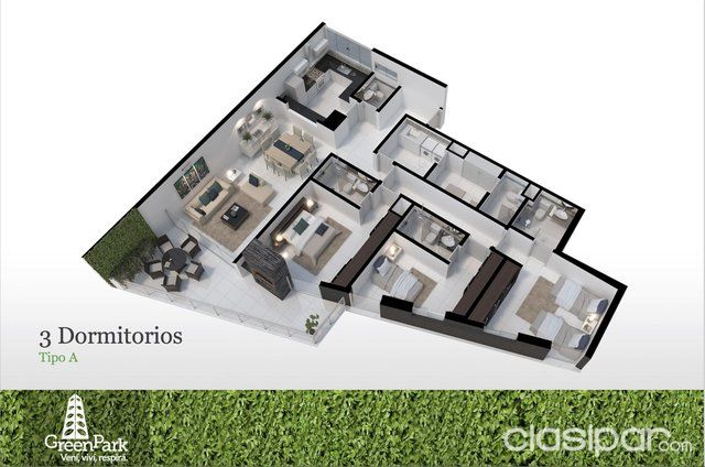 Departamento a estrenar en Barrio Las Mercedes — foto 3