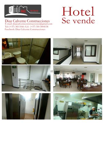 Diaz Calvente Cosntrucciones vende HOTEL EN BOGOTA, COLOMBIA — foto 2