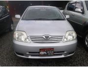 TOYOTA NEW COROLLA AÑO 2004 AUTOMÁTICO NAFTERO RECIEN IMPORTADO COLOR PLATA ...!!!! TR CON AUGUSTO CENTURION