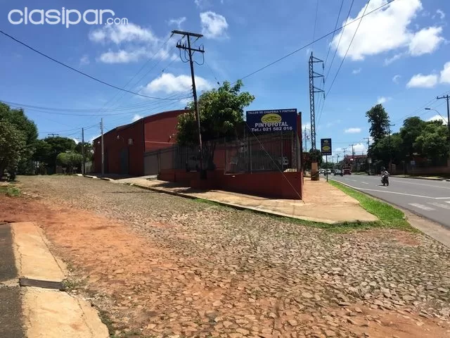 SOBRE RUTA LUQUE - SAN LORENZO - 3 TERRENOS JUNTOS CON TINGLADOS — foto 2