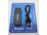 RECEPTOR BLUETOOTH DE AUDIO, POR MEDIO DE LA MISMA PODES PONERLE A CUALQUIER DISPOSITIVO CON ENTRADA STEREO AUDIO BLUETOOTH, TEL 557-557