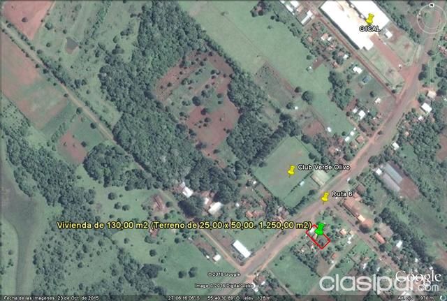 Casa con frente sobre Ruta 6 — foto 2