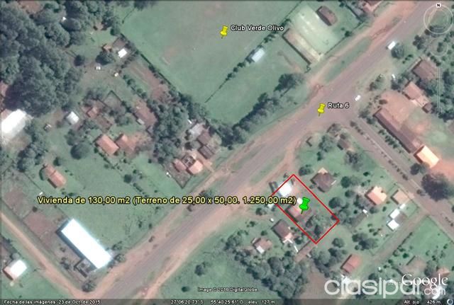 Casa con frente sobre Ruta 6 — foto 3