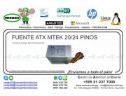 FUENTE ATX MTEK 20/24 PINOS