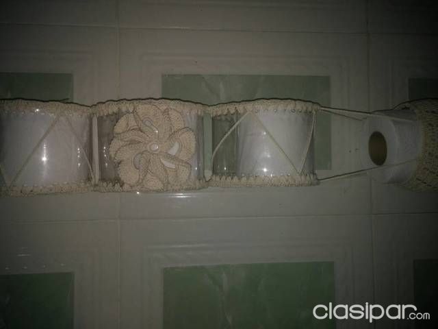 Porta Papel Higiénico de crochet — foto 2