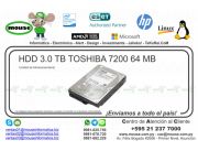 HDD 3.0 TB TOSHIBA 7200 64 MB