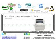 IMP ZEBRA GC420D USB/PARALELO/SERIAL 